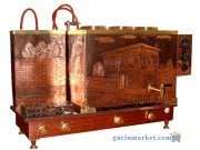 Bakır Çay Kazanı 3 demlikli