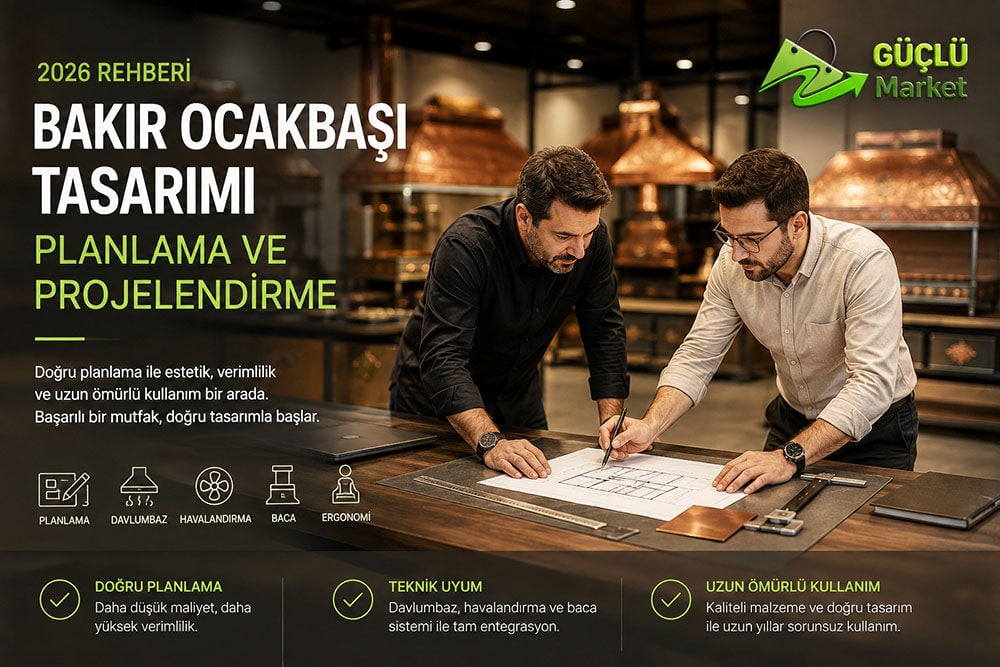 Bakır Ocakbaşı Tasarımı: Planlama ve Projelendirme Rehberi (2026)