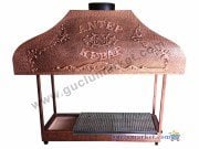 Ocakbaşı Mangal 130 cm Bakır Izgara