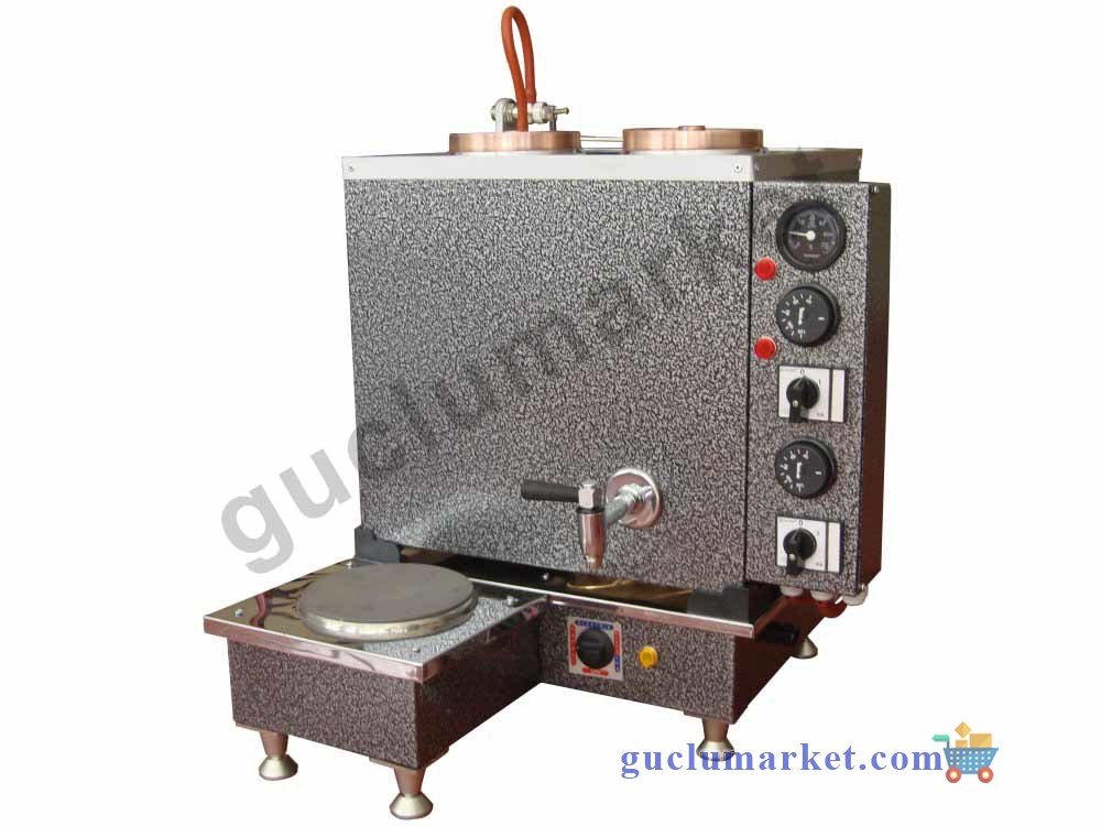 Elektrikli Çay Kazanı Büro Tipi 2 Demlikli