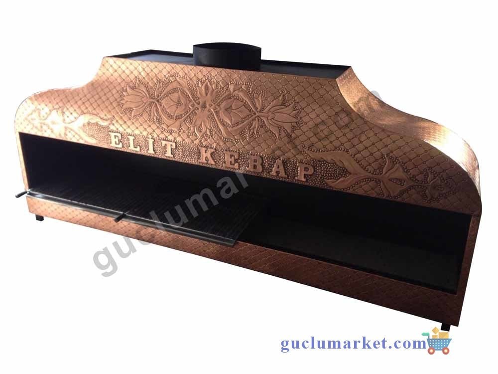 Battal Boy Ocakbaşı Mangal 2,5 metre