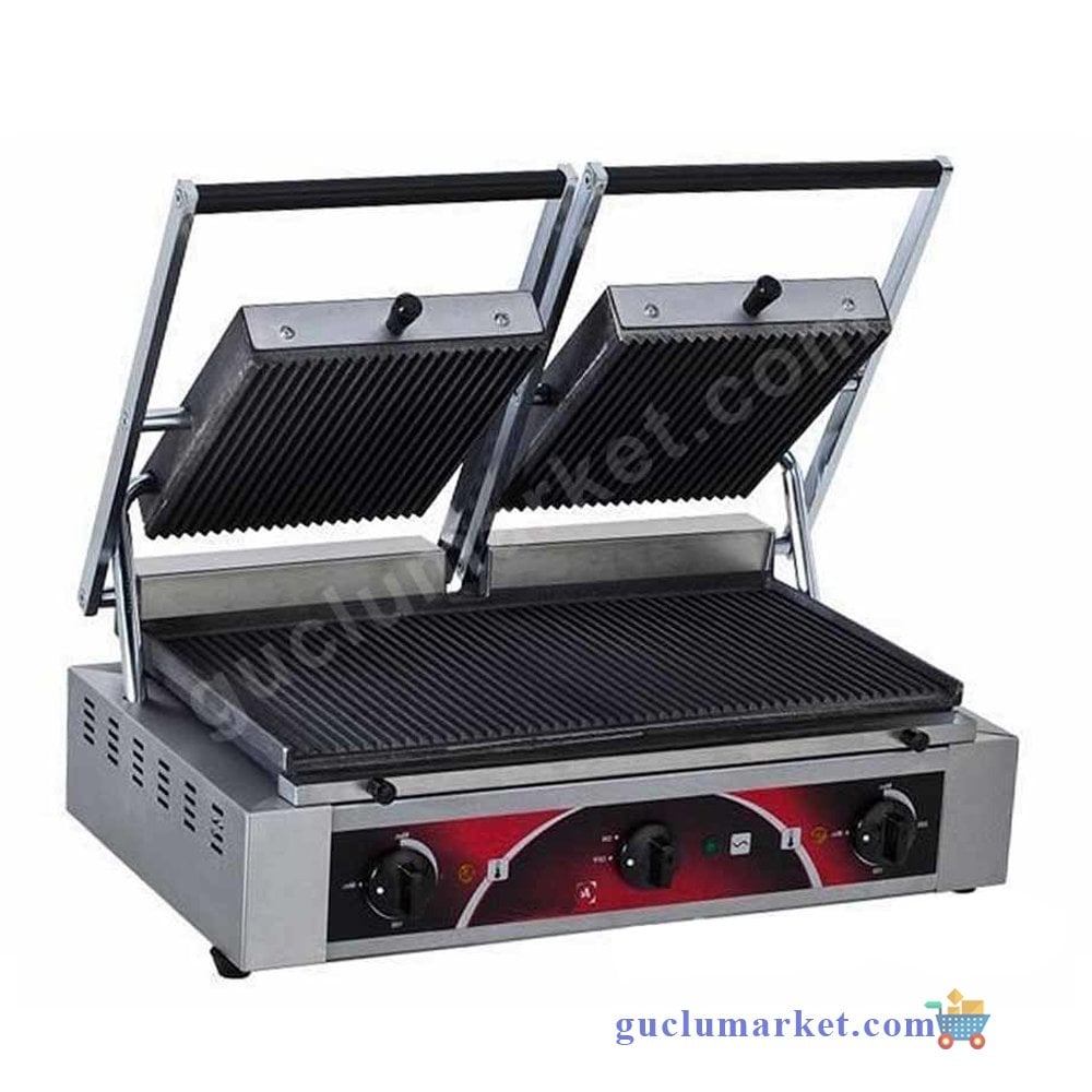 Çift Kapaklı Tost Makinesi