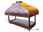 Bakır Ocakbaşı Mangal 150 cm