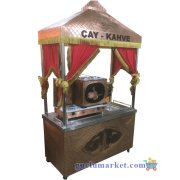 Çay Kahve Standı Kahveci Güzeli