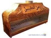 Bakır Ocakbaşı Mangal - Kapalı Model 2 Metre