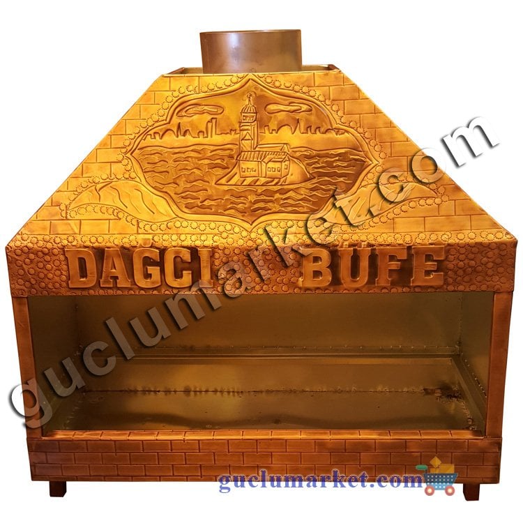 Kebap Ocağı - Bakır Ocakbaşı 120 cm
