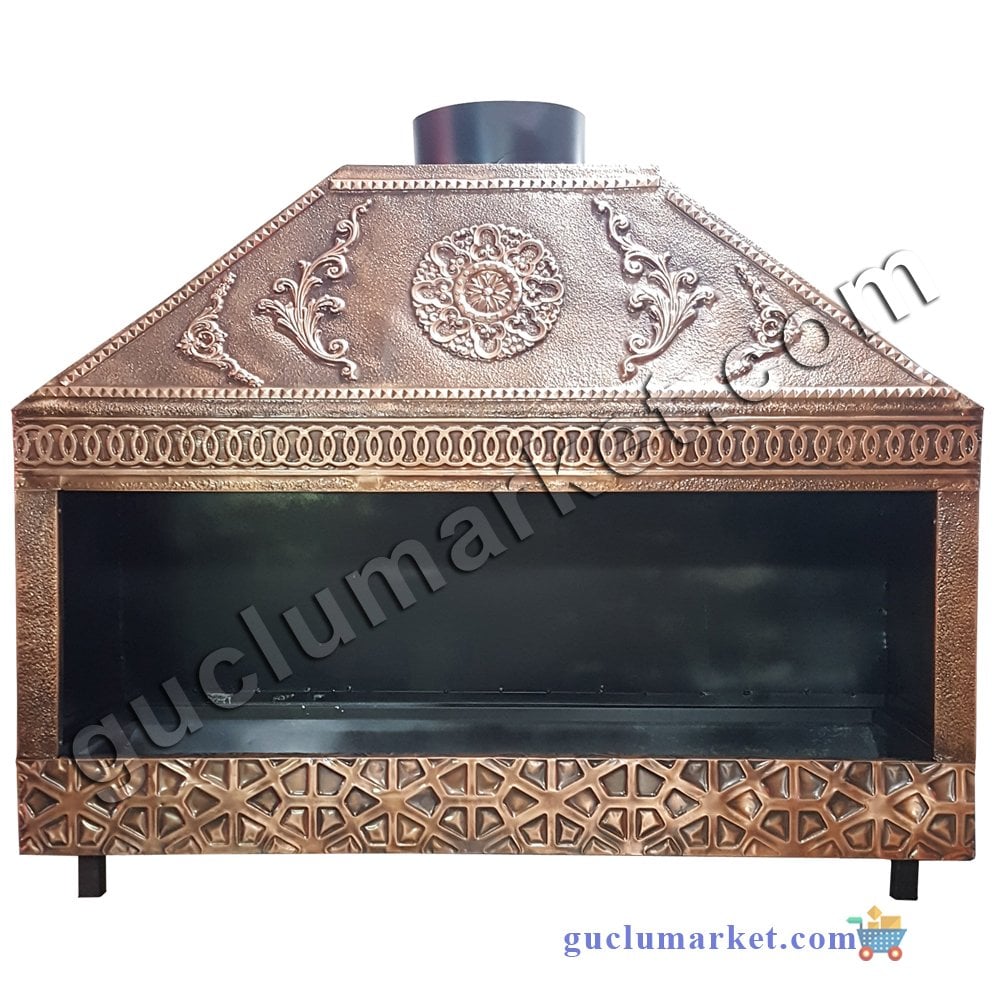 Bakır Ocakbaşı Mangal - Kapalı Model 120 cm