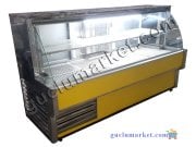 Bombe Camlı Kebap Dolabı Büyük Boy