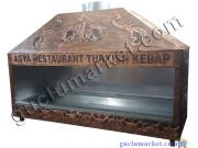 Bakır Ocakbaşı - Kapalı Model 150 cm