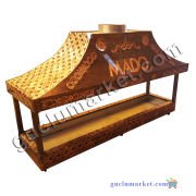 Bakır Ocakbaşı (Özel Tasarım) 170 cm Köfte Ocağı