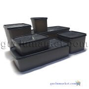 6'lı Buzdolabı Saklama Kabı Seti - No Frost Buzluk Saklama Kabı
