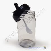 MAGEV 12'li Kaşıklı Baharatlık Seti - Uzun Boy 500 ml. - Etiketli Baharat Takımı