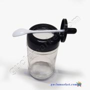 MAGEV 6'lı Baharatlık Seti - Uzun Boy 500 ml. - Etiketli, Kaşıklı Baharat Takımı