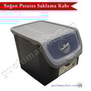3'lü Soğan Patates Saklama Kabı Seti