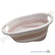 Plastik Çamaşır Sepeti Katlanabilir Kirli Sepeti 25 lt.