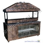 Bakır Ocakbaşı Mangal & Et Teşhir Dolabı