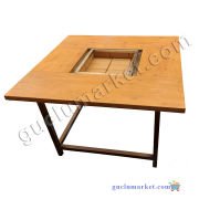 4-8 Kişilik Ahşap Mangal Masa