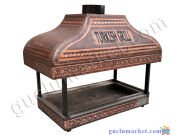 Kebap Ocağı - Hanedan Bakır Ocakbaşı Modelleri 140 cm