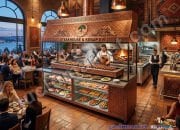 Kebap Dolabı Bakır Ocakbaşı Mangal Camlı & Vitrinli – Profesyonel Steakhouse Konsepti