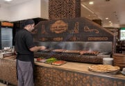 Özel Tasarım Bakır Ocakbaşı Mangal 3 Metre