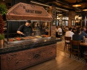 Tezgahlı Bakır Kebap Ocağı - Hanedan Bakır Ocakbaşı 170 cm