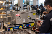 Tüplü / Doğalgazlı Çay Kazanı 3 Demlikli - 304 Kalite - 38 Litre