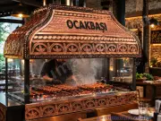 Temperli Camlı Bakır Ocakbaşı 150 cm